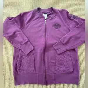 Harley Davidson purple sweater